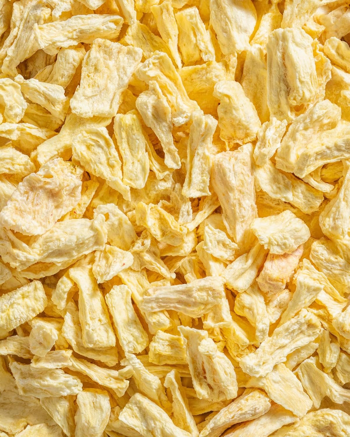 Ananas liofilizowany BITS 100g duże kawałki do smoothie, musli, polewy do owsianki - owoce liofilizowane bez dodatku cukru - ananas suszony - owoce od NutriPur Produkty odwodnione Naty Shop