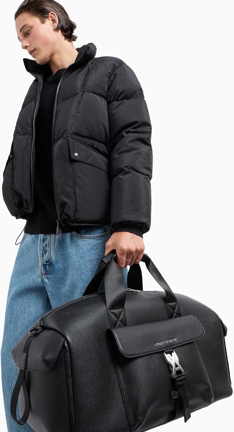 Męska torba podróżna Armani Exchange Matthew Trwała torba podróżna Axe Tuc Bagaże i sprzęt podróżny Naty Shop
