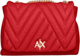 Armani Exchange Margareth Łańcuchowe paski na ramię Miękkie w dotyku torby Crossbody Średnie damskie Naty Shop Curse