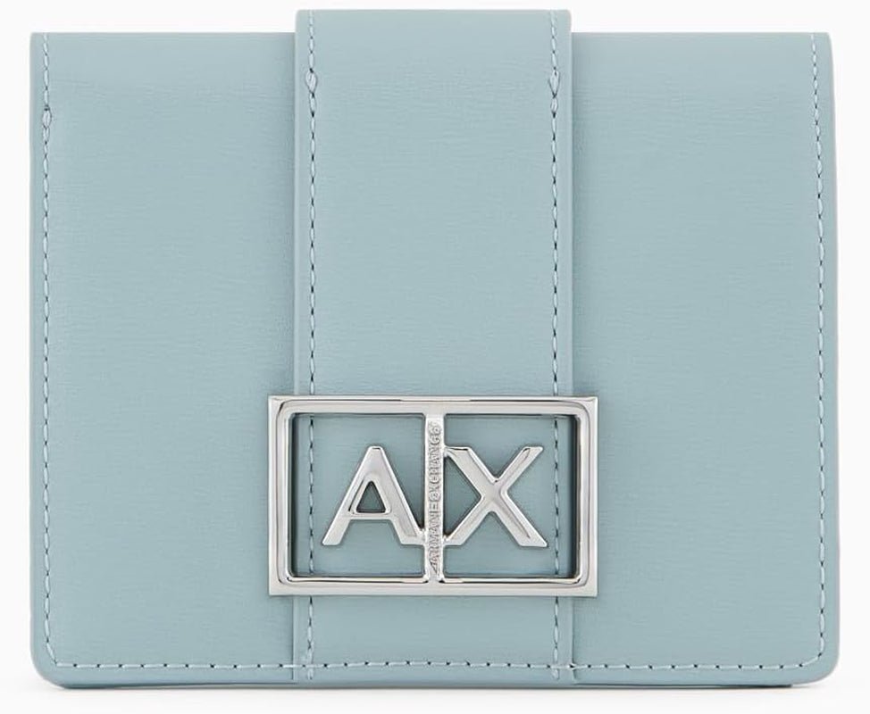 Armani Exchange Mini portfel damski Jodie Naty Shop Portfel damski Dark Reflection Rozmiar uniwersalny