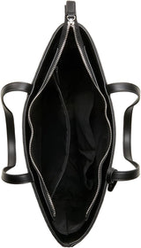 Damska torebka Armani Exchange Liz - otwarta średnia torebka na zakupy, Nero czarna, 28x11x40 cm (dł. x wys.) EU Torby damskie Naty Shop
