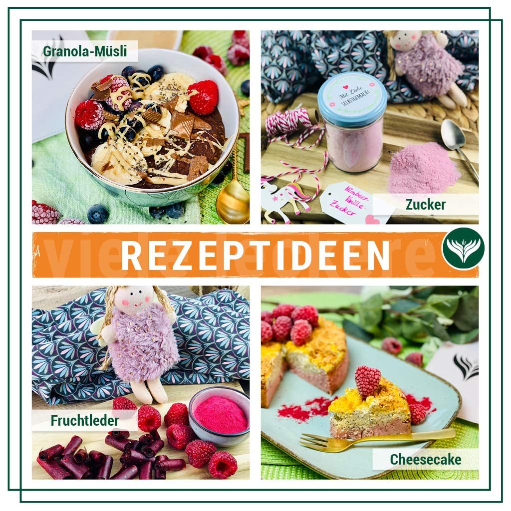 Malina Azafran - liofilizowane kawałki malin 250g Produkty suszone Naty Shop