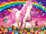 Puzzle dla dzieci Ravensburger - 13927 Horse Dream - Puzzle z końmi dla dzieci od 6 lat, 100 elementów w formacie XXL, Z brokatem Puzzle Naty Shop