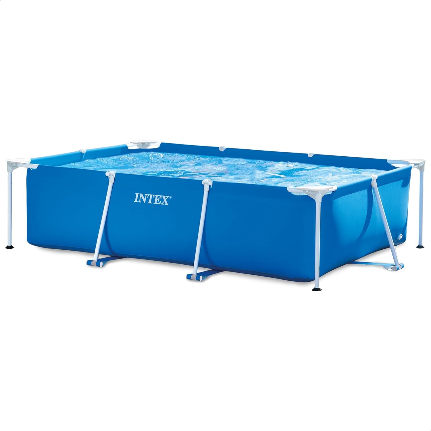 Intex 28271NP - Prostokątny basen naziemny ze ramą, 2282 L, stal i PCV, niebieski, 260x160x65 cm