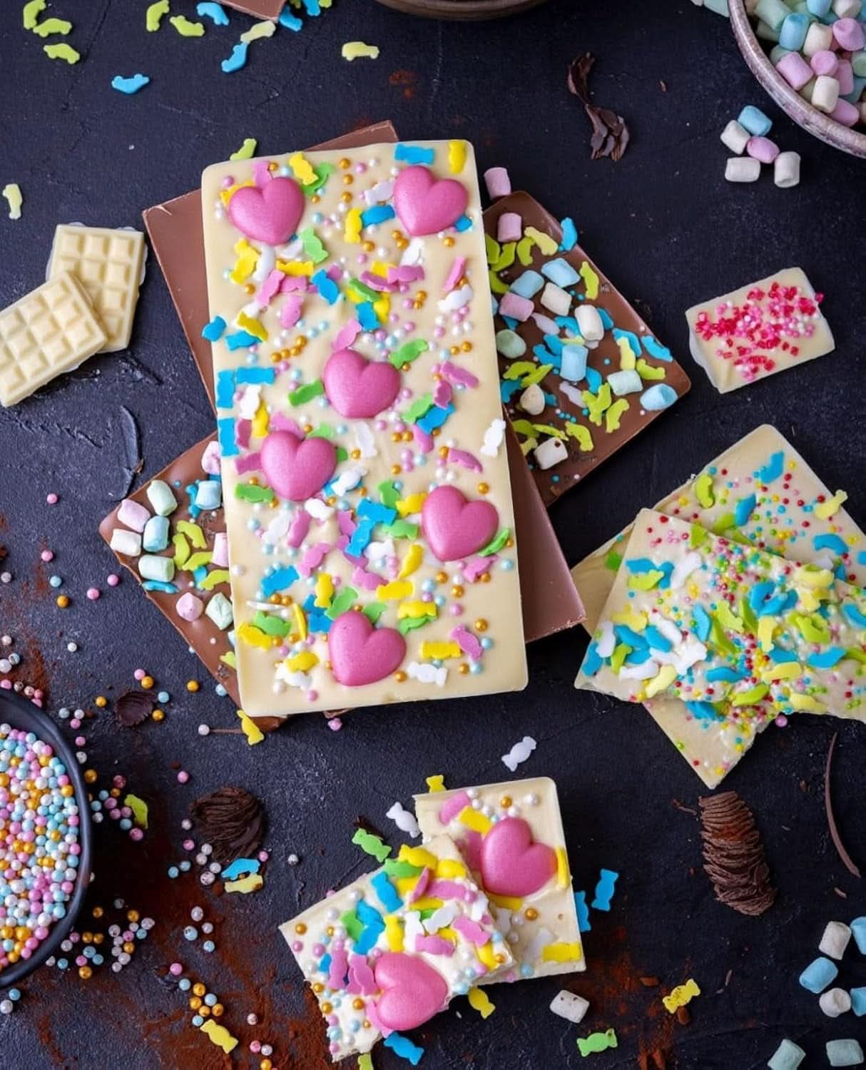 RUF Mini Marshmallows, pastelowe kolory, 45 gramów Naty Shop