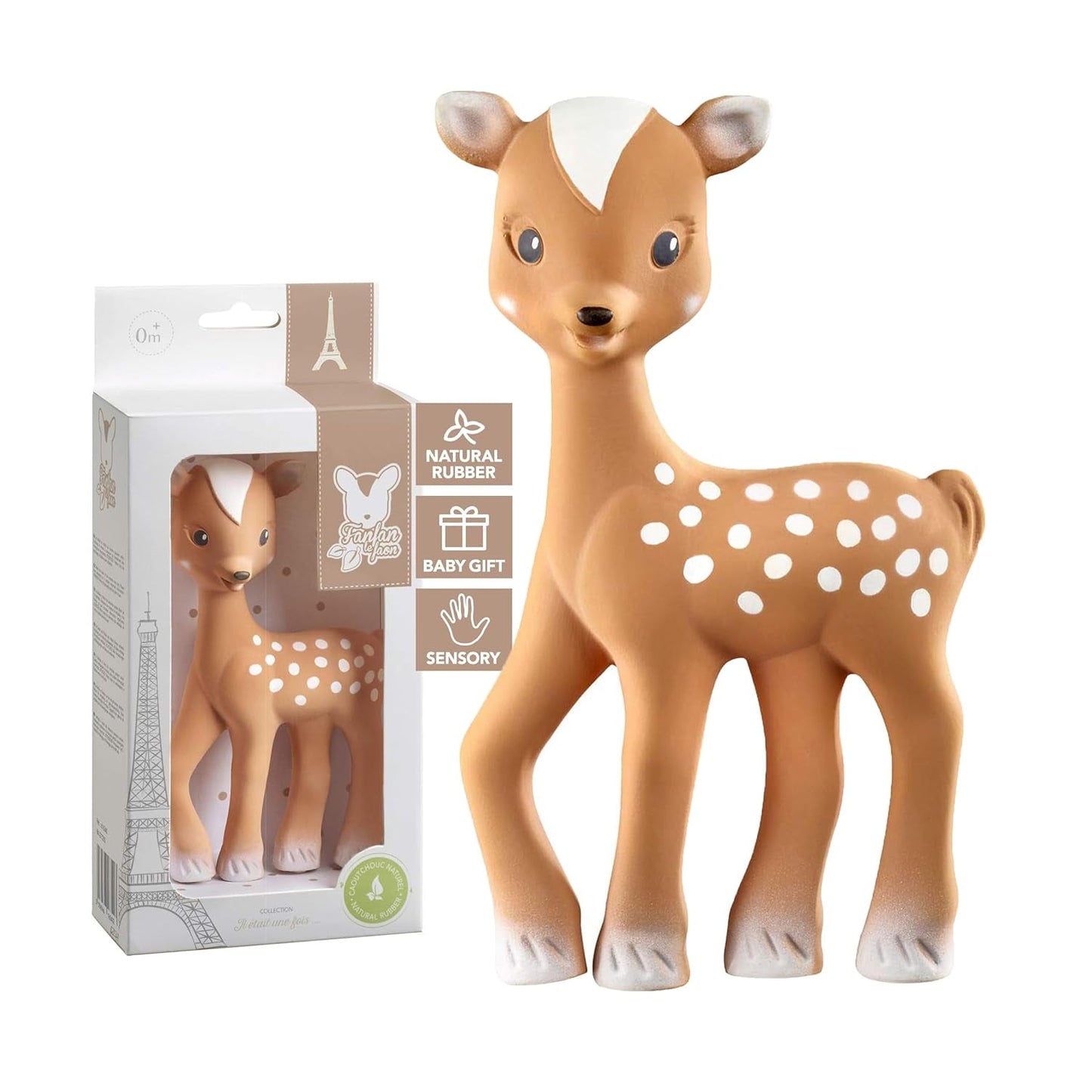 Sophie La Girafe Fanfan jeleń, plastik, 616341, brązowy