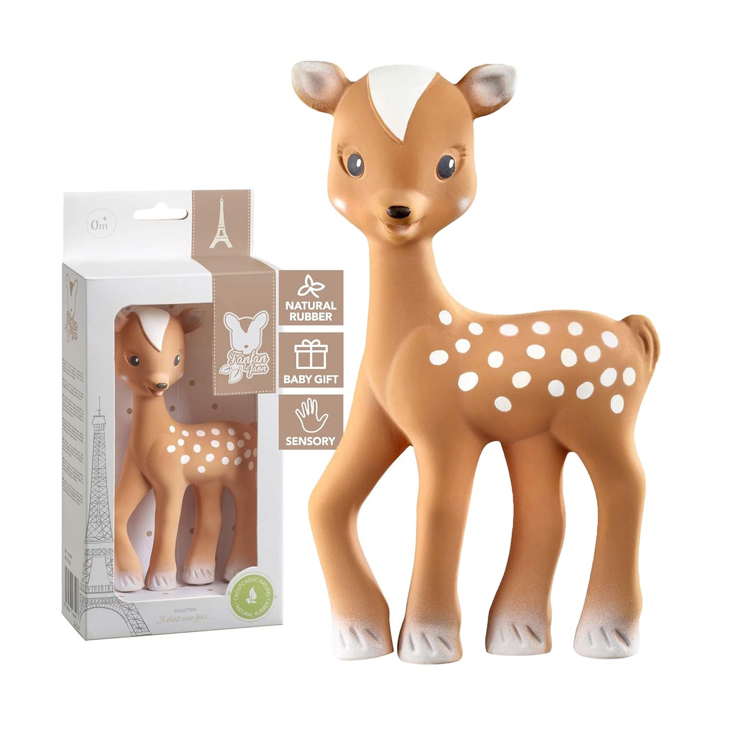Sophie La Girafe Fanfan jeleń, plastik, 616341, brązowy