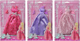 Simba 105723369 - Steffi Love Glamour / Zestaw ubranek dla lalek / 3 różne elementy / Tylko jeden element w zestawie / Suknia balowa dla wszystkich lalek 29 cm / Lalka nie jest wliczona w cenę