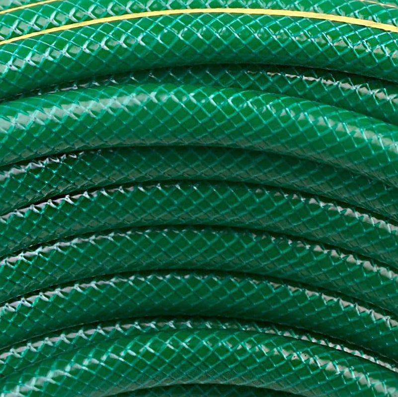 Wąż ogrodowy Meister Cross, tkany, 12,7 mm (1/2 cala) - Długość 30 m - Do podlewania małych obszarów - Odporny na zgniatanie i ścieranie - Odporny na promieniowanie UV, Wąż ogrodowy z Virgin PVC, Wąż do wody, 9930260