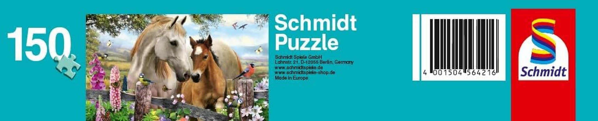 Klacz i źrebię Schmidta Spiele, puzzle dla dzieci 150 elementów Puzzle Naty Shop
