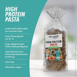 Best Body Nutrition Pasta proteinowa 6 x 200 g - Fit4Day High Protein Tagliatelle - 61% białka, niskowęglowodanowe, wegańskie i bez laktozy, bez soi - wysokiej jakości białko grochu - dla diet niskowęglowodanowych