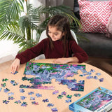 Puzzle Ravensburger dla dzieci - 10021 Einhörörner Im Abendrot - Puzzle fantasy dla dzieci powyżej 7 lat, zawierające 150 elementów w formacie XXL Puzzle Naty Shop