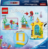 LEGO® Disney Zabawka do budowania sceny muzycznej księżniczki Arielle z 2 figurkami, pomysł na prezent dla dziewcząt i chłopców od 4 lat i fanów seriali telewizyjnych, zabawka dla dzieci 43235 Zestawy do budowania Beuche den LEGO-Store