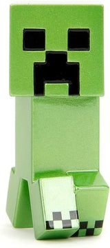 Jada Toys Zestaw figurek Minecraft (4 sztuki) Wykonane z metalu - Minecraft Jaskinie i klify Figurki kolekcjonerskie (Steve, Alex, Creeper i Warden) Dla graczy i kolekcjonerów 8+ 6 cm każda figurka Naty Shop