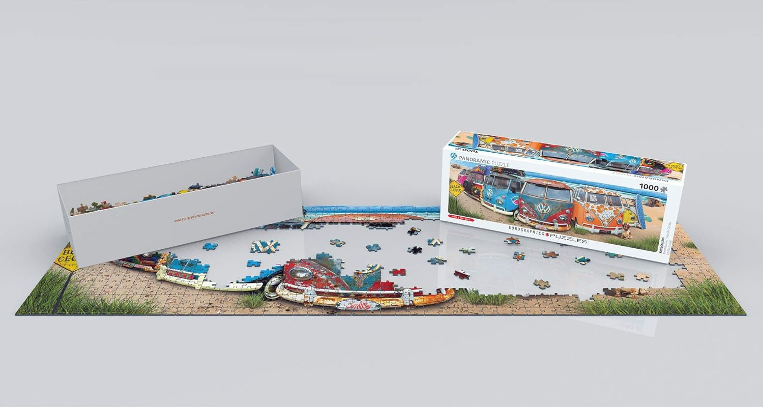 VW Bus - Kombinacja (układanka): Układanka Panorama, 1000 Puzzle Naty Shop