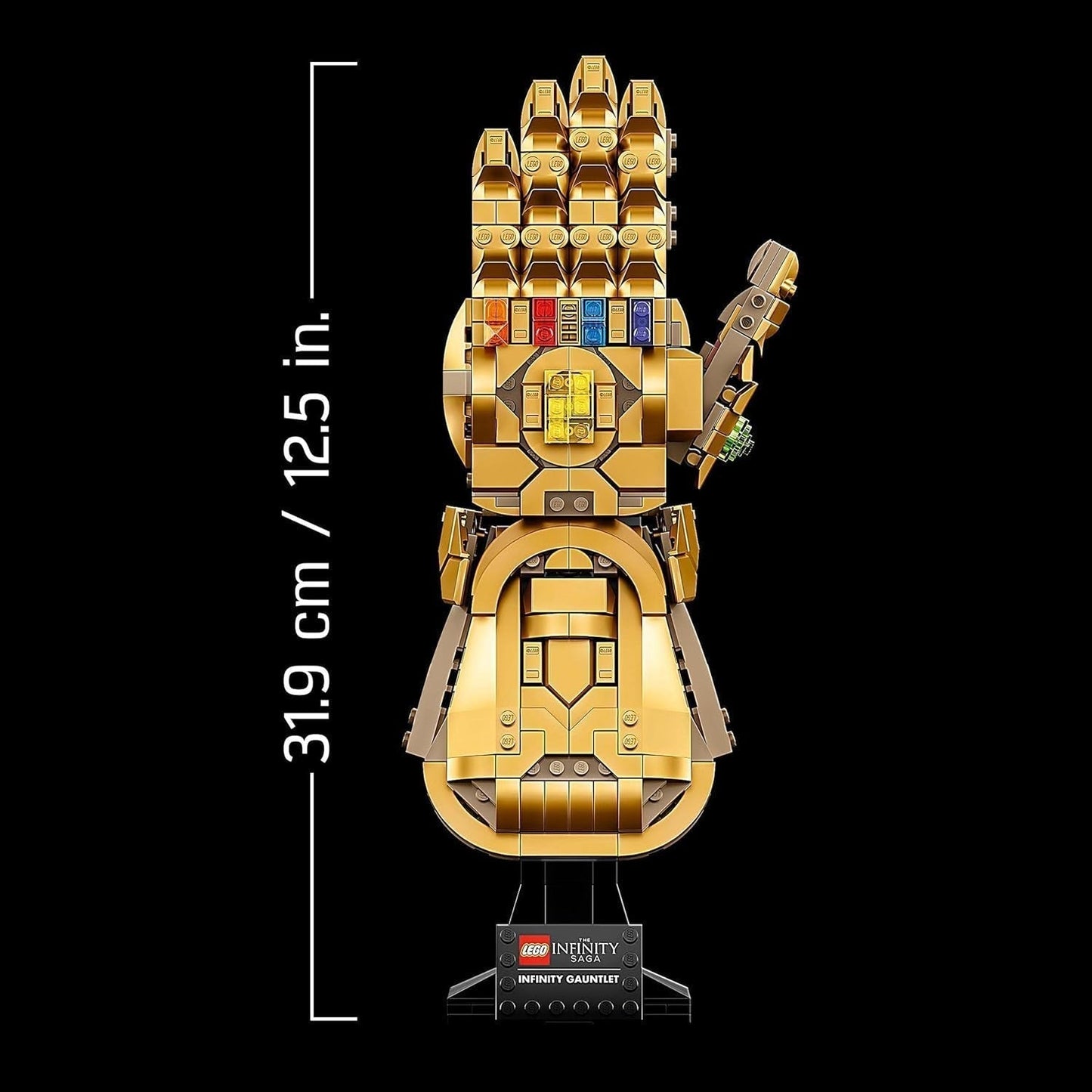 LEGO 76191 Marvel Super Heroes Rękawica Infinity Rękawica Avengers Thanos Zestaw do budowania modeli dla dorosłych Fan Item Prezent dla mężczyzn Kobiety Her Him Zestawy do budowania Besuche w sklepie LEGO