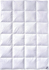 Kołdra puchowa Billerbeck Martina® - Pocieszyciel 135 x 200 cm - Pocieszyciel na każdą porę roku - Odpowiedni dla alergików - 90% puch gęsi, 10% gęsie pióra - Biały Kołdry i kołdry Naty Shop Warm (szer.) 135 x 200 cm