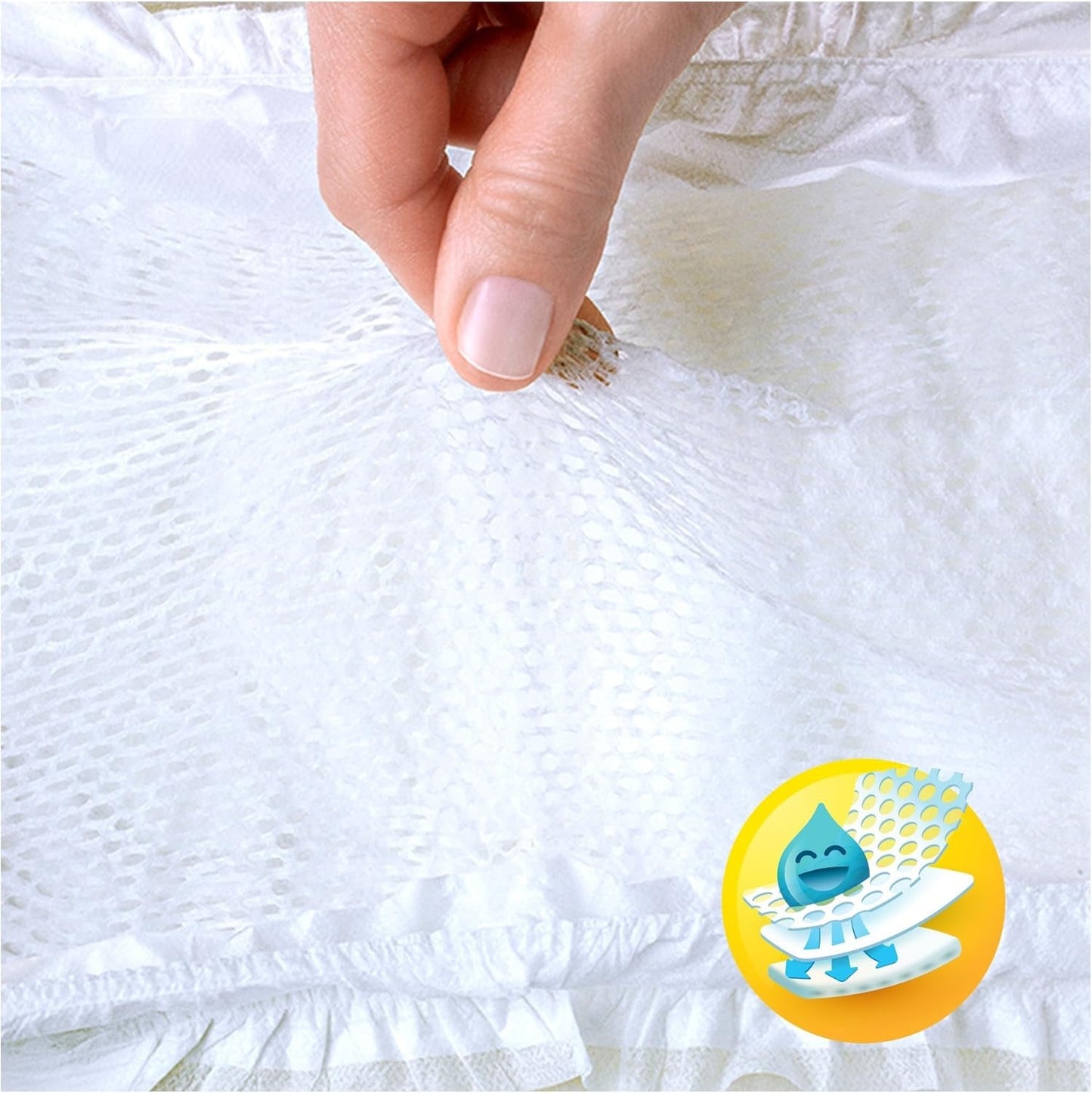 Pieluchy Pampers Premium Protection dla noworodków, opakowanie Jumbo, rozmiar 1, 72 sztuki