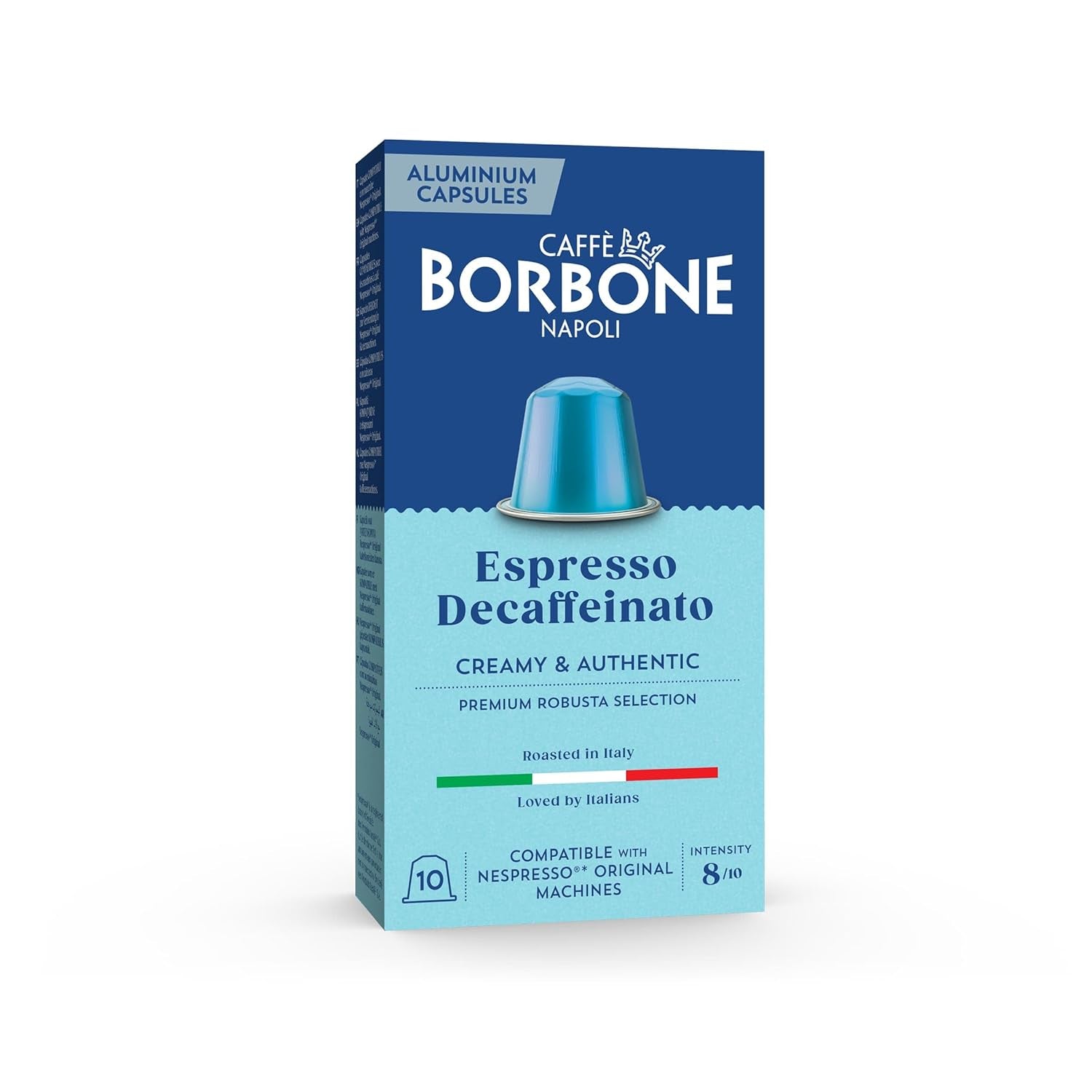 Caffè Borbone Decaffeinato - 90 kapsułek kawy - kremowe i autentyczne - Kompatybilne z Nespresso®* Haushalts-Espressomaschinen