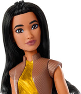 Mattel Disney Zabawka Raya Przegubowa lalka z ubraniami i akcesoriami Prezent dla dzieci inspirowany filmami Disneya HLX22