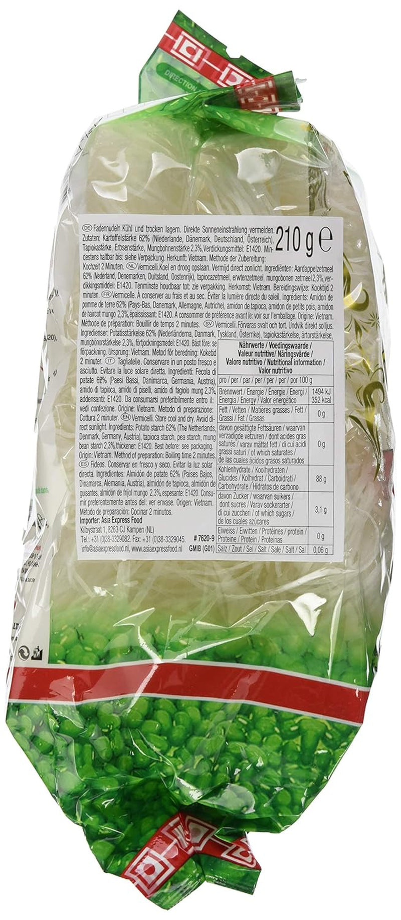 ACECOOK - Wermiszel z fasolą GD - (1 X 210 GR)