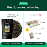BIO Mleczna herbata Oolong (100 g) | Luźna herbata Oolong premium z kremowymi i słodkimi mlecznymi nutami | Delikatny specjał herbaciany | REPLANT