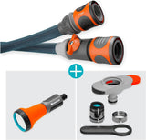 Wąż tekstylny Gardena Liano Xtreme 1/2", zestaw 10 metrów + adapter wewnętrzny