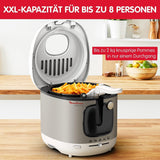 Frytownica AM4800 Mega 2Kg, frytownica olejowa, filtr zapachów, 1800 W AGD Naty Shop