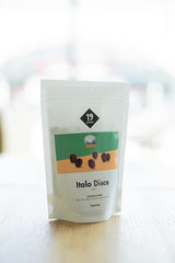 Italo Disco Espresso | 250g gęsi Bohne | sprawiedliwe i zrównoważone | frisch geröstet | 100% Arabika Kaffeebohnen | kawa speciality | 19 gramów Kaffeerösterei