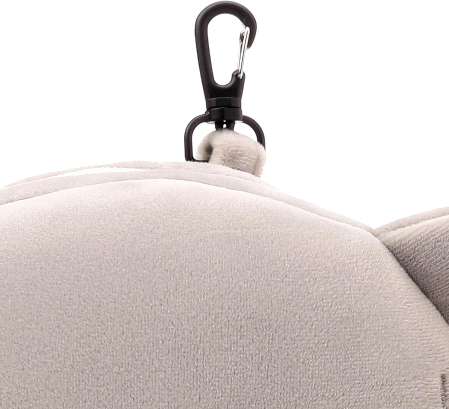 Poduszka podróżna, okrągła, plusz, słoń i maska na oczy, unisex, jeden rozmiar, unisex, unikatowe poduszki podróżne do talii Naty Shop