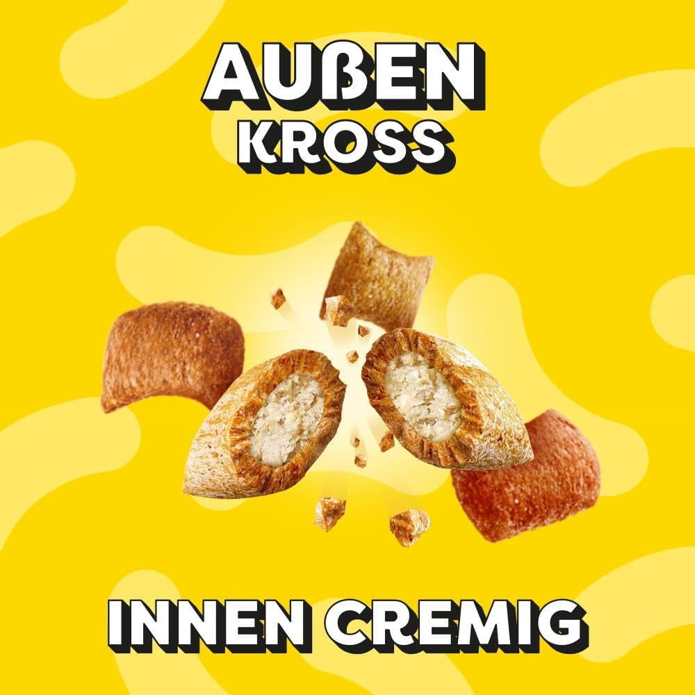 DREAMIES SHAKE UPS Multiwitaminowe przysmaki z owoców morza dla kotów w porcjowanych saszetkach - 55g (6 saszetek)
