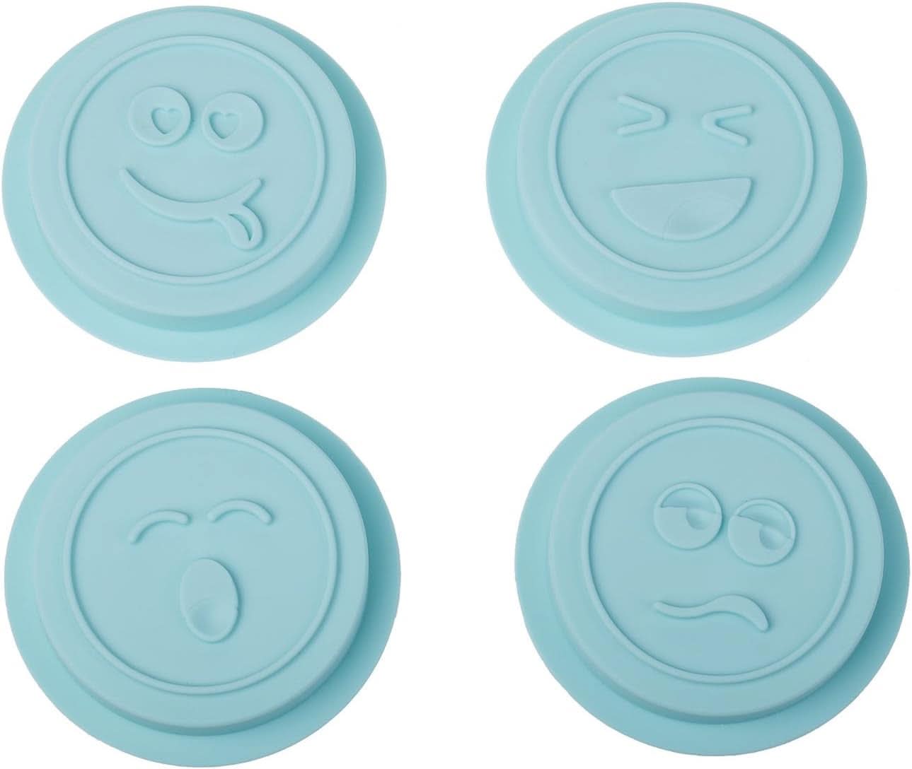 Silikomart 25.440.39.0069, Zestaw wycinarek do emoji, Ø73 MM Naty Shop Emoji