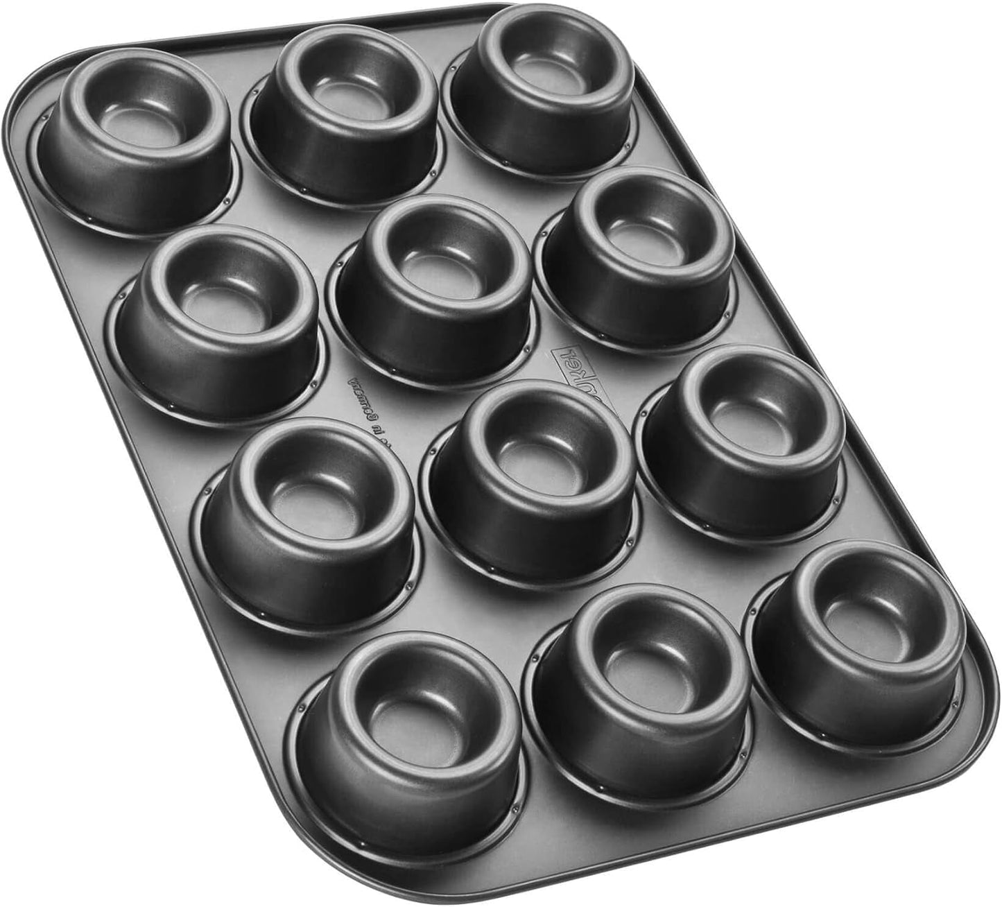 Zestaw Zenker Cup-Cake-Backblech 12Er – Premium Antihaftbeschichtung, Für Perfekte Cupcakes, 385X265X30Mm, Hitzebeständig Bis 230°C Formy i blachy do pieczenia Naty Shop