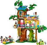 LEGO Friends Domek na drzewie Zestaw do budowania i odgrywania ról Domek dla dziewczynek Zestaw dla 8-latków z 4 minifigurkami postaci i 2 figurkami zwierząt Pomysł na prezent dla dzieci 42652 Zestawy do budowania Besuche den LEGO-Store
