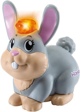 Vtech Tip Tap Baby Animals - Królik - Interaktywna zabawka ze światłem i muzyką do pomysłowego odgrywania ról - Dla dzieci w wieku 1-5 lat Domyślny tytuł sklepu Naty