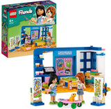 LEGO 41739 Friends Pokój Liann, minizabawka o tematyce artystycznej, mały prezent kolekcjonerski z Liann, minilaleczkami Jesieni i Zwierzaków Zestawy do budowania z serii 2023 Besuche den LEGO-Store Single