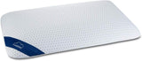 Poduszka piankowa Genius Eazzzy 40X80 cm wysokość 10 cm - 2 twardość Poduszka podtrzymująca szyję + żel chłodzący - Poduszka do spania dla osób śpiących na boku, plecach i brzuchu przeciw bólowi szyi Poliester Naty Shop Standardowe poduszki Tytuł domyślny