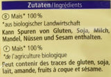 Bio płatki kukurydziane Ungeüßt, 300g płatków zbożowych Naty Shop