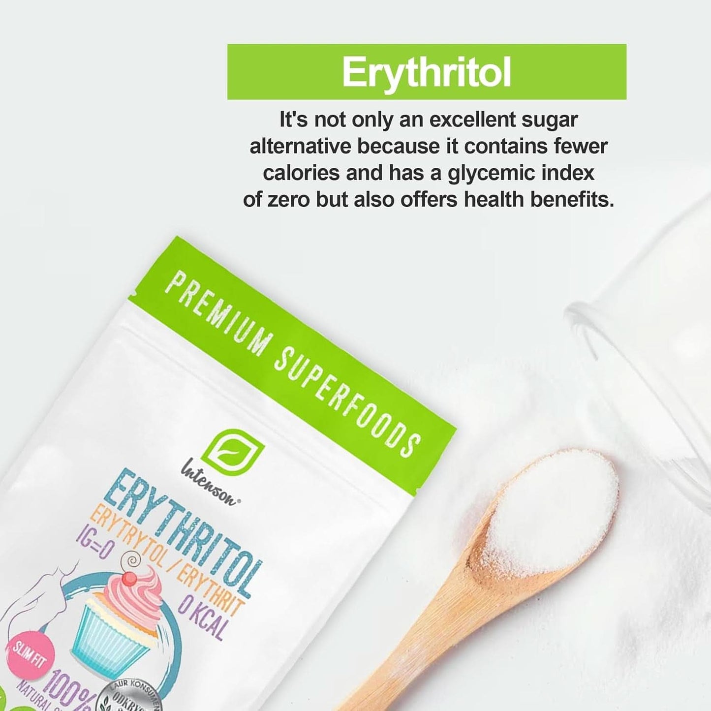 Erytrytol - Naturalna alternatywa cukru, 2 Kg Słodziki Naty Shop