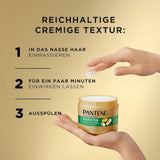 Pantene Pro-V Smooth & Silky Keratin Protect Hair Mask 500ml do włosów kręconych i suchych, Do 72 godzin gładkich i lśniących włosów po jednej aplikacji, Z formułą Pro-V i Aktywną maską do włosów Nutri-Plex Naty Shop