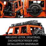 LEGO Technic Mercedes-Benz G 500 Professional Line, zestaw do budowania modelu samochodu klasy G, prezent dla dorosłych, zestaw luksusowego pojazdu terenowego, kolekcjonerski Mercedes, samochodzik zabawkowy 42177 Zestawy do budowania w sklepie LEGO