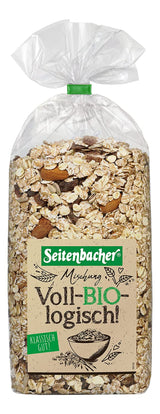 Seitenbacher Bio Müsli Voll-Biologische Mischung I Ohne Zugesetzten Zucker I Ohne Zugesetztes Fett I (1 X 750 G) Zboża Naty Shop 1