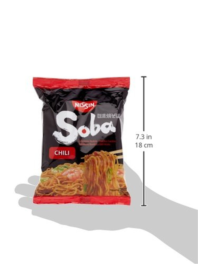 Smażony Makaron Pszenny Nissin o Smaku Chili, 111g