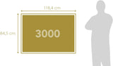 Clementoni - 33552 Kolekcja - Manhattan Balcony Sunset, Puzzle 3000 elementów dla dorosłych i dzieci 10 lat, gra zręcznościowa dla całej rodziny Puzzle Naty Shop