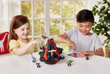 EPOCH Games - Jurassic World Trembling Volcano 7509 Zabawkowa gra planszowa z dinozaurami dla dzieci w wieku od 4 lat
