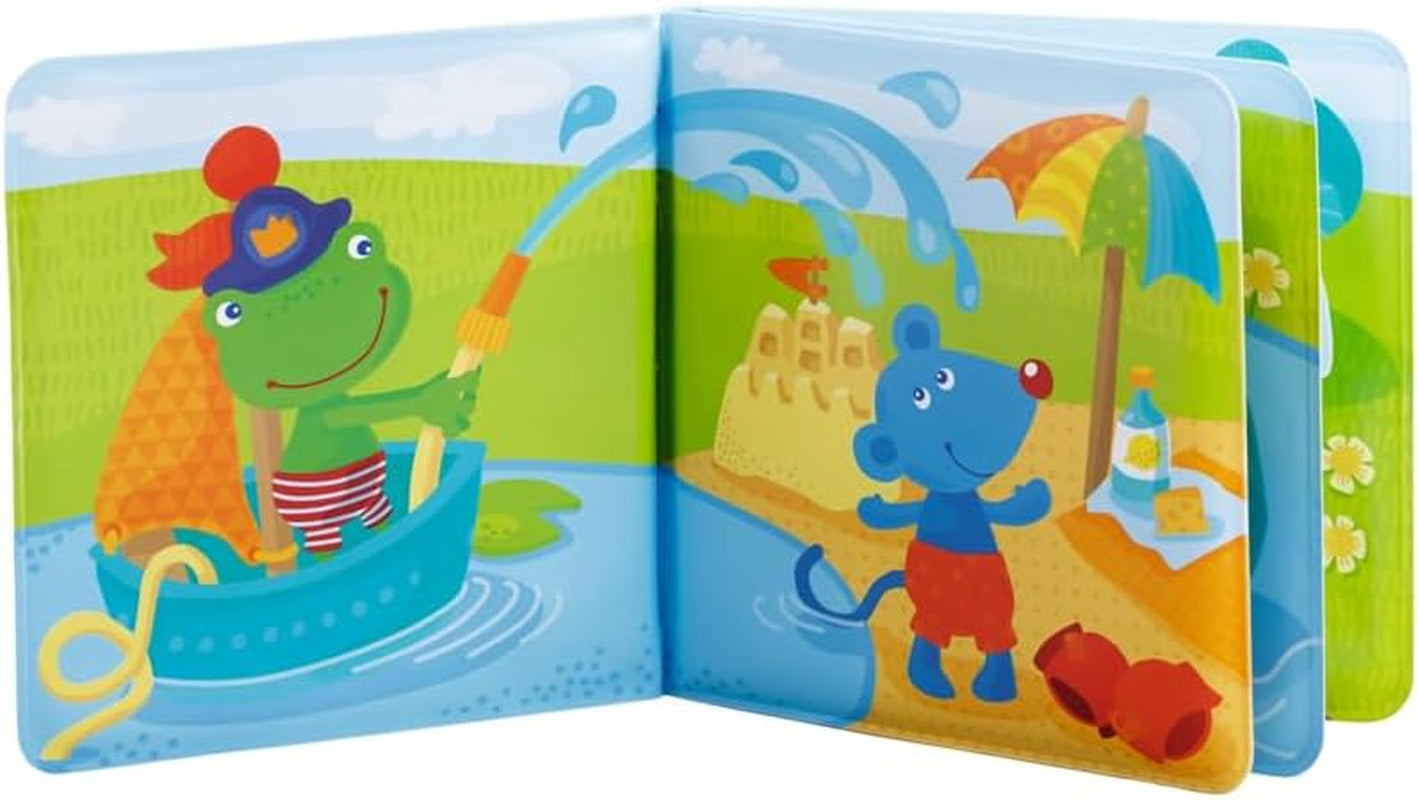 HABA 302634 Kapitan Żaba 2 książeczka do kąpieli, zabawka dla najmłodszych Baby Toys Naty Shop