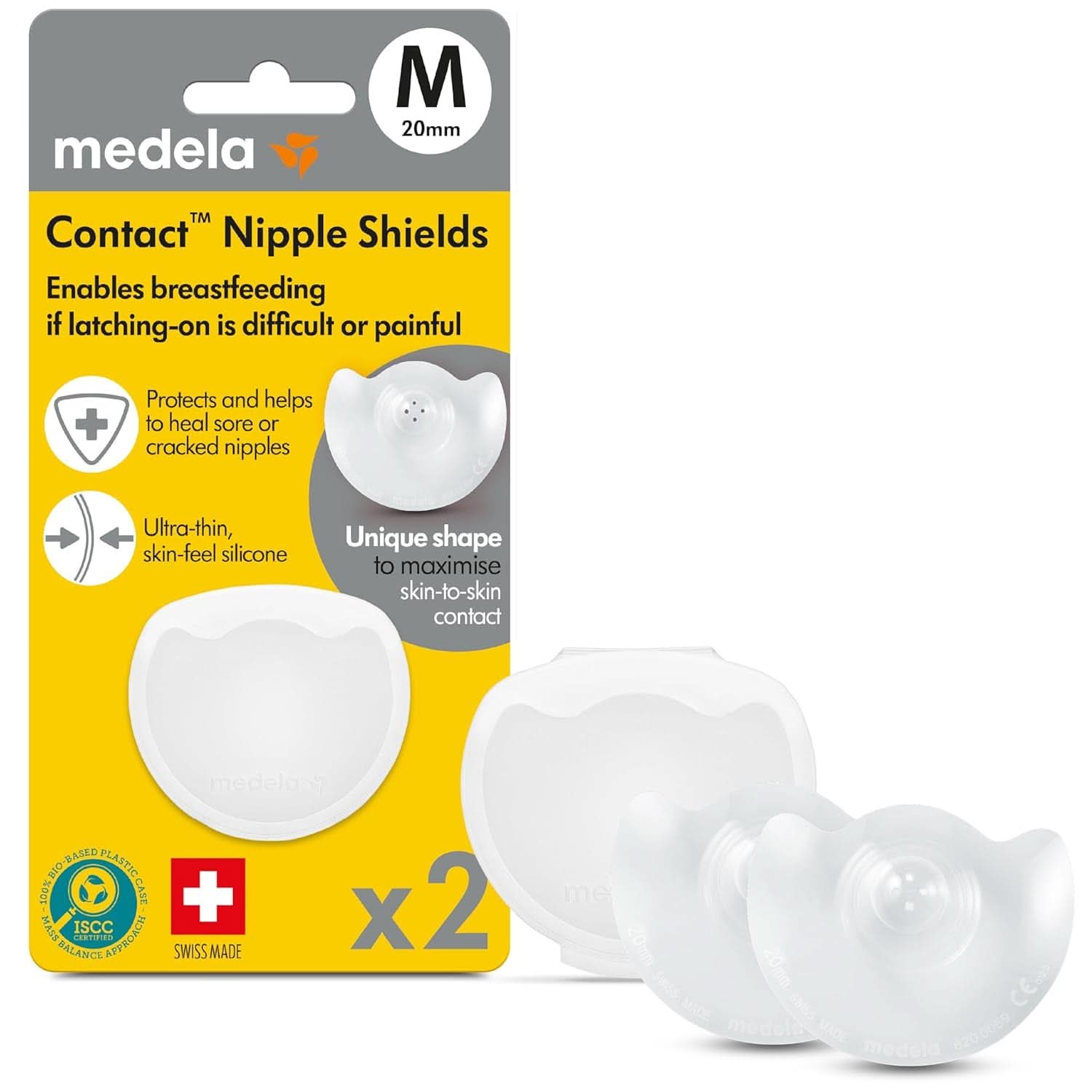 Medela 200.1594 Brusthütchen, Mehrfarbig Artykuły spożywcze i do karmienia piersią Baby Naty Shop