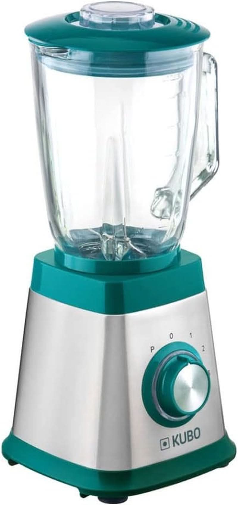 Mikser Aus Glas, 1000 W, 4 Geschwindigkeiten, 1,5 L, 6 Klingen Aus Edelstahl, Eiswürfelfunktion Kitchen Naty Shop