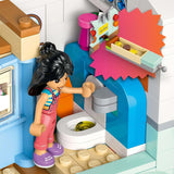 LEGO Friends Przyczepa kempingowa, zestaw do budowania do odgrywania ról z przyczepą kempingową, prezent dla dziewczynek w wieku od 7 lat, kreatywny zestaw z 3 minifigurkami i figurką zwierzątka fretki 42663 Zestawy do budowania Besuche den LEGO-Store