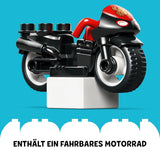 LEGO DUPLO Marvel Spins Motocyklowa przygoda, zestaw fantasy do serialu telewizyjnego Spiderman i jego super przyjaciele, zabawka edukacyjna do budowania i przebudowy dla dzieci w wieku od 2 lat 10424 Zestawy do budowania Besuche den LEGO-Store
